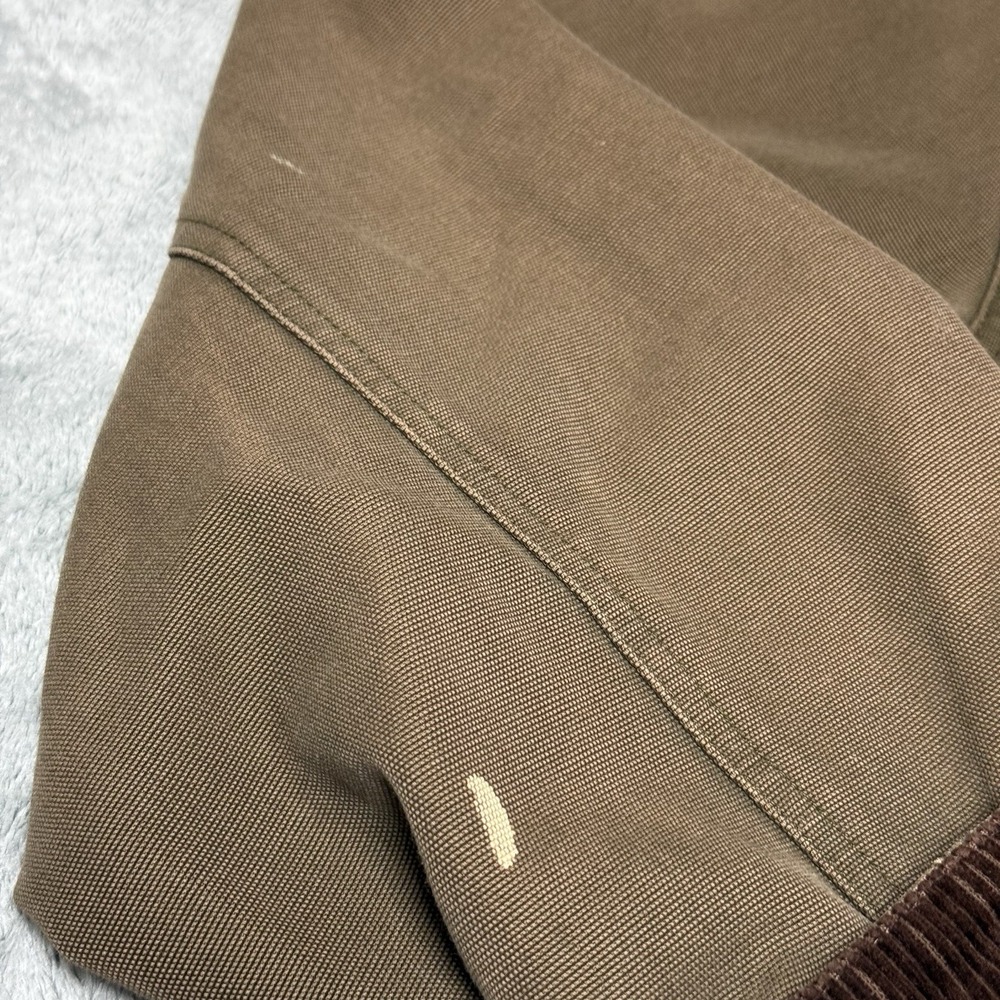 Eddie Bauer Barn Chore Jacket Men's Small Field Canvas Corduroy Collar - Picture 2 of 9